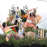 土崎神明社祭の曳山写真ギャラリー