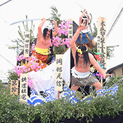 土崎神明社祭の曳山写真ギャラリー