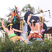 土崎神明社祭の曳山写真ギャラリー
