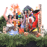 土崎神明社祭の曳山写真ギャラリー