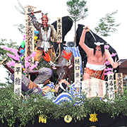 土崎神明社祭の曳山写真ギャラリー