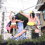 土崎神明社祭の曳山写真ギャラリー