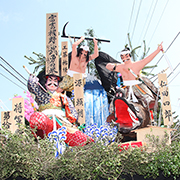 土崎神明社祭の曳山写真ギャラリー