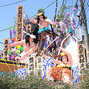 土崎神明社祭の曳山写真ギャラリー