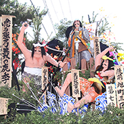 土崎神明社祭の曳山写真ギャラリー