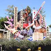 土崎神明社祭の曳山写真ギャラリー