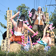 土崎神明社祭の曳山写真ギャラリー