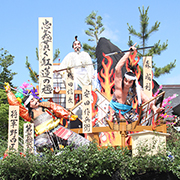 土崎神明社祭の曳山写真ギャラリー