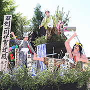 土崎神明社祭の曳山写真ギャラリー
