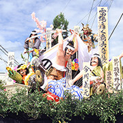 土崎神明社祭の曳山写真ギャラリー