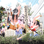 土崎神明社祭の曳山写真ギャラリー