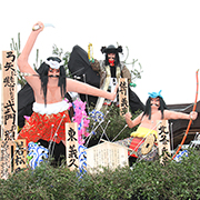 土崎神明社祭の曳山写真ギャラリー