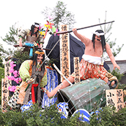 土崎神明社祭の曳山写真ギャラリー