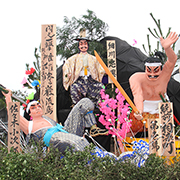 土崎神明社祭の曳山写真ギャラリー