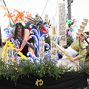 土崎神明社祭の曳山写真ギャラリー