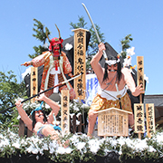 土崎神明社祭の曳山写真ギャラリー