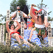 土崎神明社祭の曳山写真ギャラリー