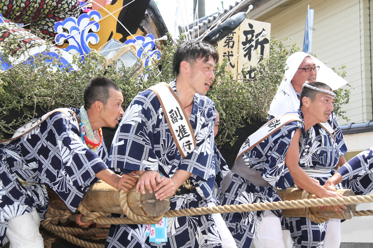 土崎神明社祭の曳山写真ギャラリー