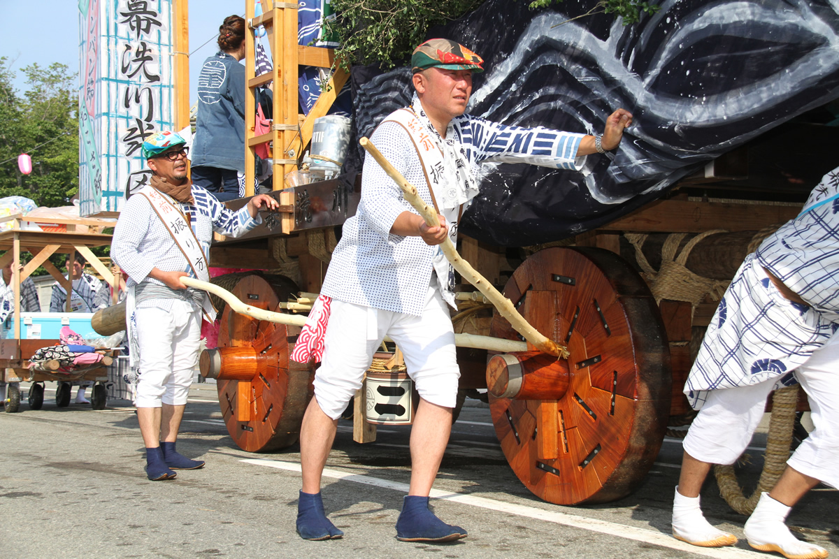 土崎神明社祭の曳山写真ギャラリー