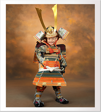 5歳のカブトスタイル